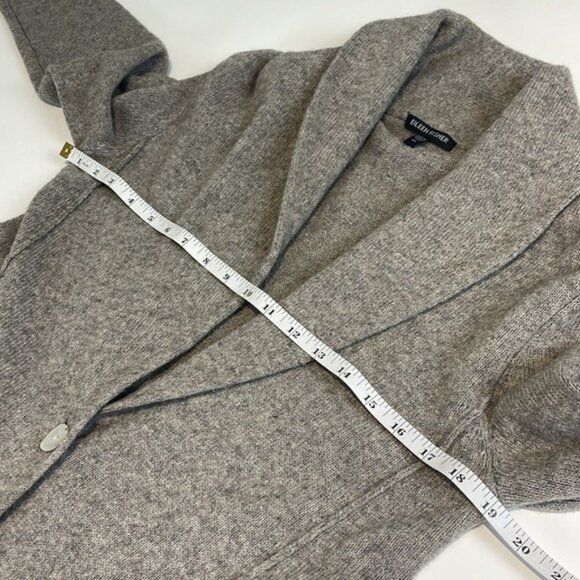 Eileen Fisher Wool Cardigan Size Extra Small - Picture 7 of 9